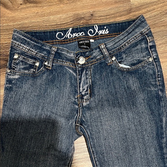 Women's Dark Blue Skinny Jeans - Picture 2 of 4